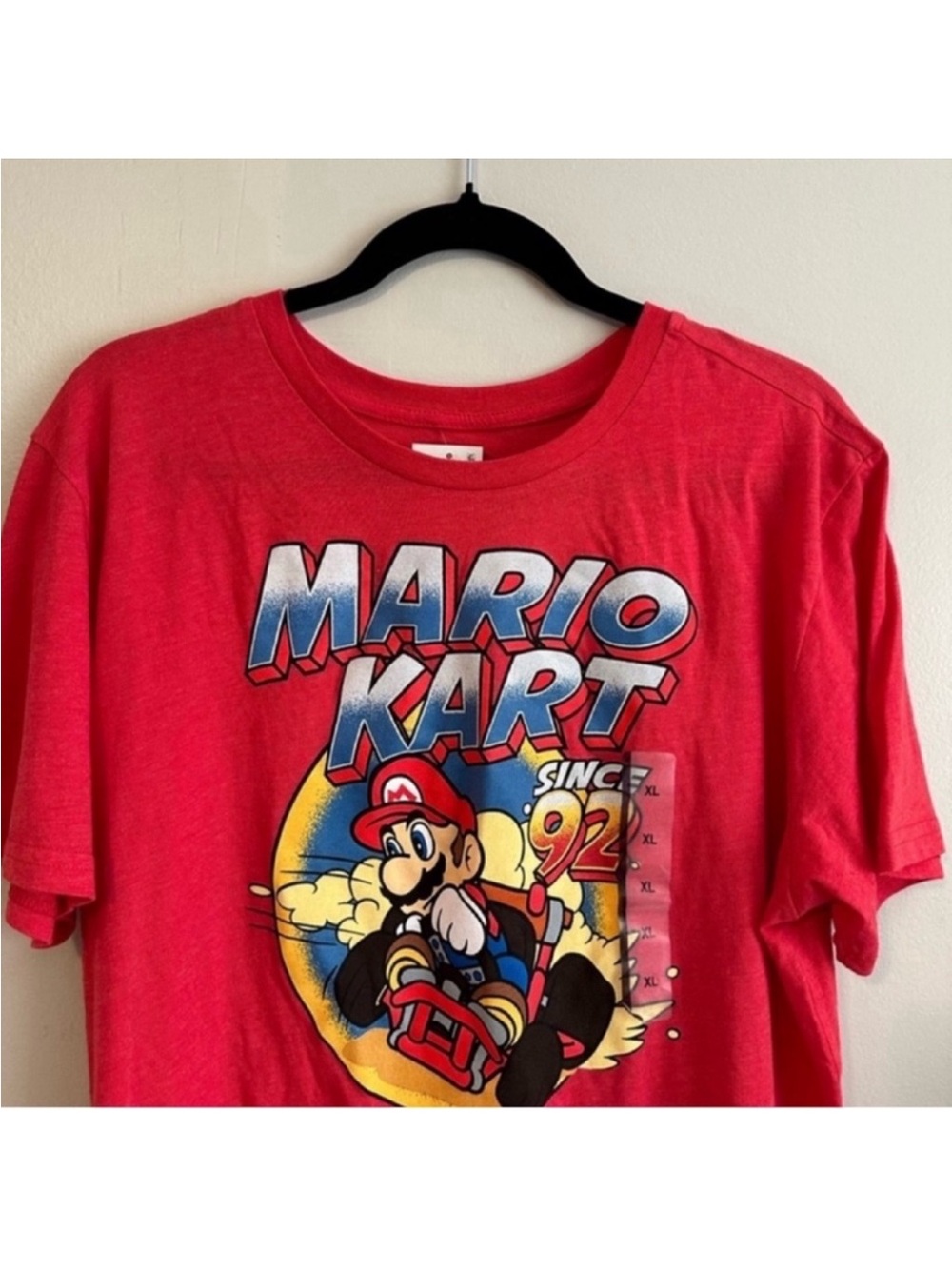 MAD Engine Mario Kart Red Graphic Short Sleeve Tee